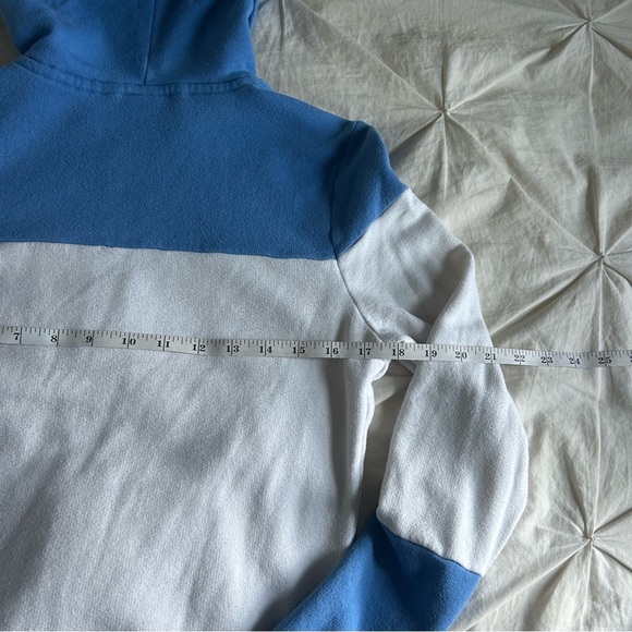 Victoria's Secret PINK Blue and White Zip-Up Womens XS Jacket - Picture 5 of 6